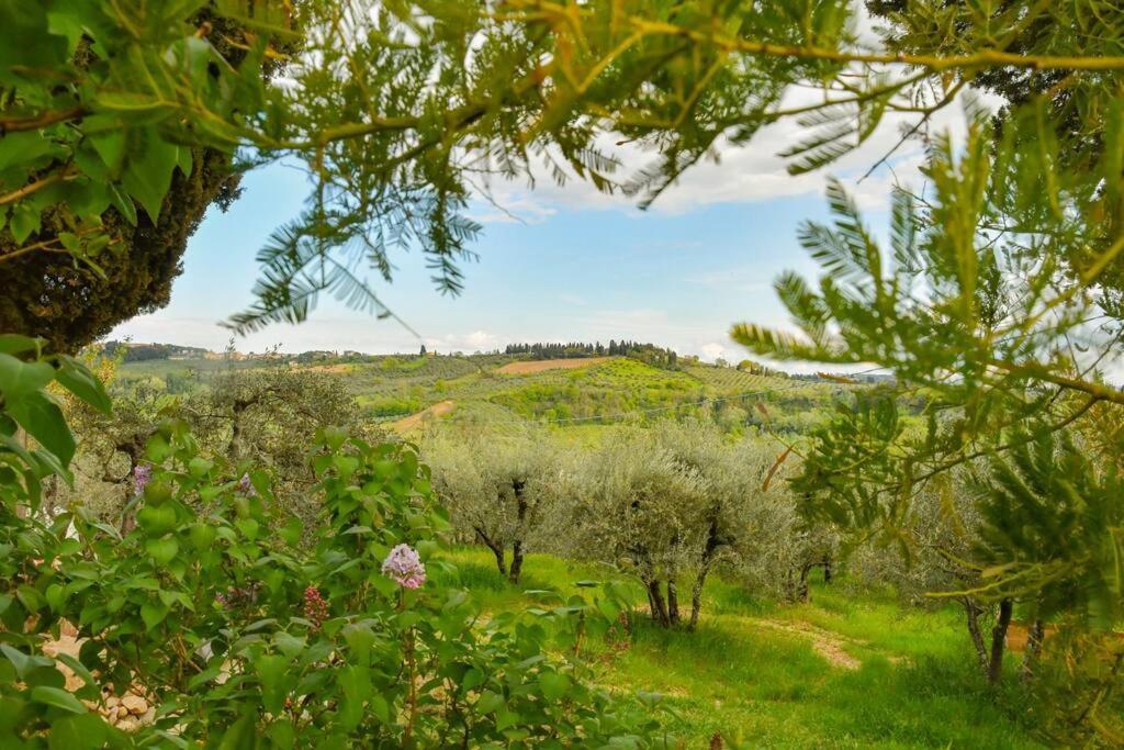 Appartamento Con Vista Panoramica In Chianti San Donnino  Zewnętrze zdjęcie