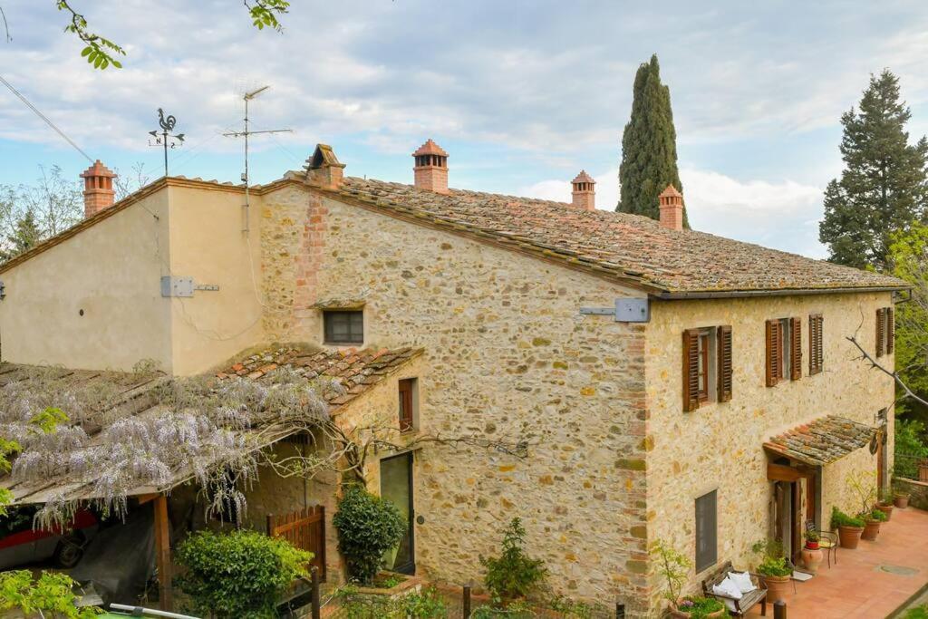 Appartamento Con Vista Panoramica In Chianti San Donnino  Zewnętrze zdjęcie